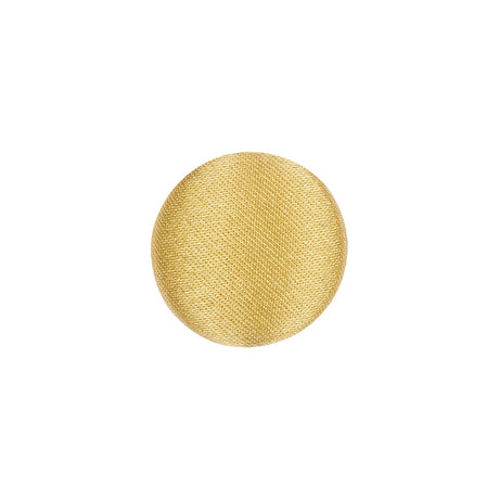 Mood Exclusive Gold Silk Covered Button - 24L/15mm