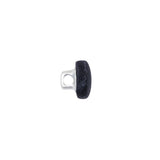 Mood Exclusive Navy Silk Covered Button - 16L/10mm