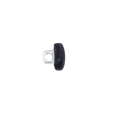 Mood Exclusive Navy Silk Covered Button - 16L/10mm