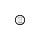 Mood Exclusive Navy Silk Covered Button - 16L/10mm