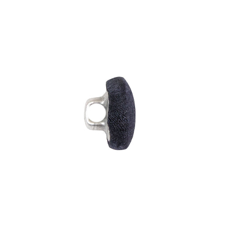 Mood Exclusive Navy Silk Covered Button - 20L/12.5mm