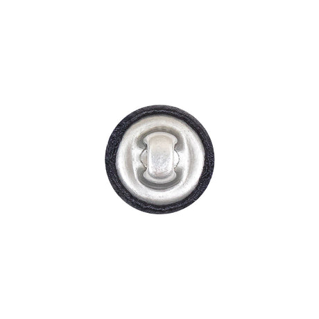 Mood Exclusive Navy Silk Covered Button - 20L/12.5mm