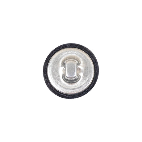 Mood Exclusive Navy Silk Covered Button - 24L/15mm