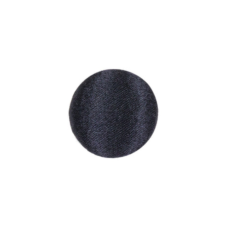 Mood Exclusive Navy Silk Covered Button - 24L/15mm