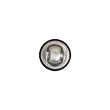 Mood Exclusive Black Silk Covered Button - 18L/11.5mm