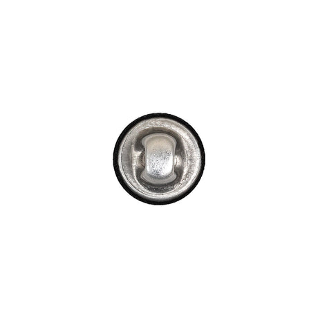 Mood Exclusive Black Silk Covered Button - 18L/11.5mm