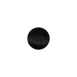 Mood Exclusive Black Silk Covered Button - 18L/11.5mm