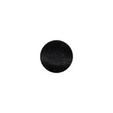Mood Exclusive Black Silk Covered Button - 18L/11.5mm