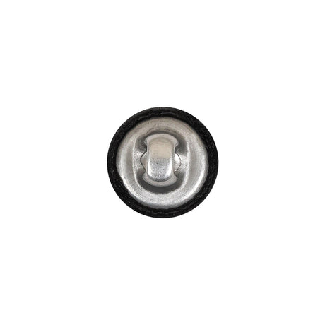 Mood Exclusive Black Silk Covered Button - 20L/12.5mm