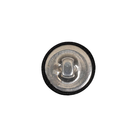 Mood Exclusive Black Silk Covered Button - 24L/15mm