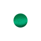 Mood Exclusive Kelly Green Silk Covered Button - 20L/12.5mm