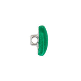 Mood Exclusive Kelly Green Silk Covered Button - 24L/15mm