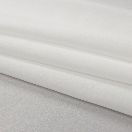 Silk Crepe de Chine - Whisper White - Premium Collection