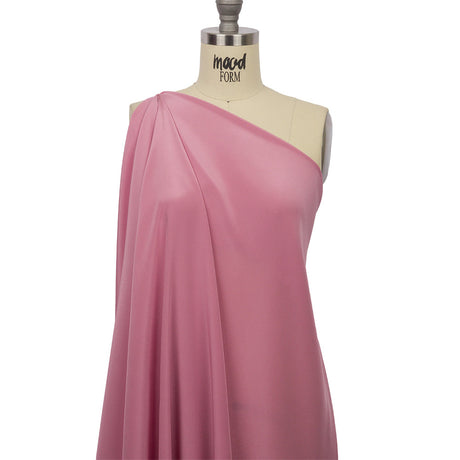 Silk Crepe de Chine - Polignac Pink - Premium Collection