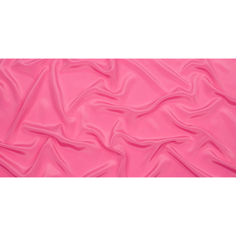 Silk Crepe de Chine - Carmine Rose - Premium Collection