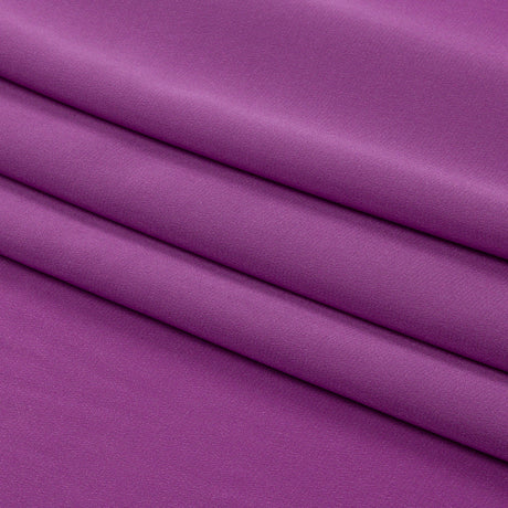 Silk Crepe de Chine - Bright Purple - Premium Collection
