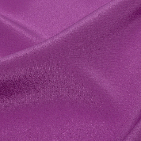 Silk Crepe de Chine - Bright Purple - Premium Collection