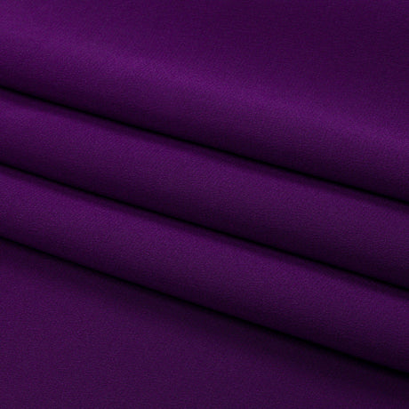 Silk Crepe de Chine - Majesty Purple - Premium Collection