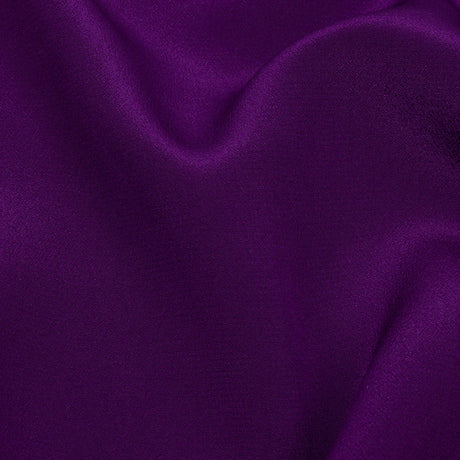 Silk Crepe de Chine - Majesty Purple - Premium Collection