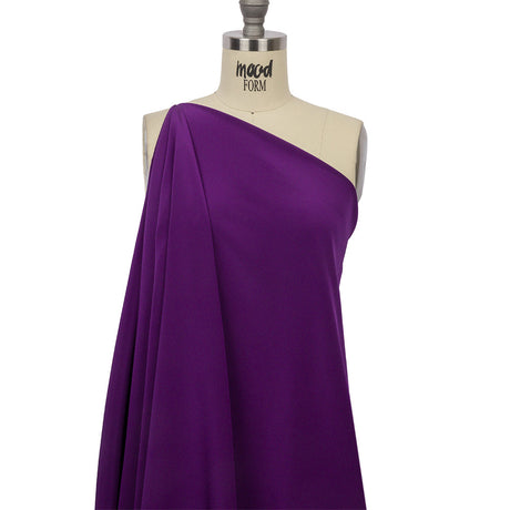Silk Crepe de Chine - Majesty Purple - Premium Collection