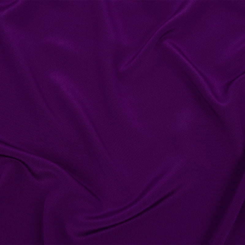 Silk Crepe de Chine - Majesty Purple - Premium Collection