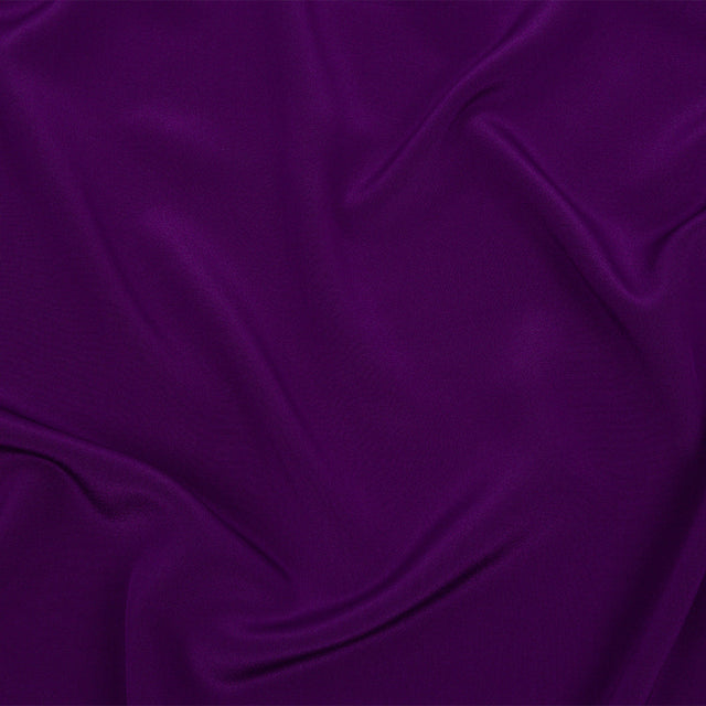 Silk Crepe de Chine - Majesty Purple - Premium Collection