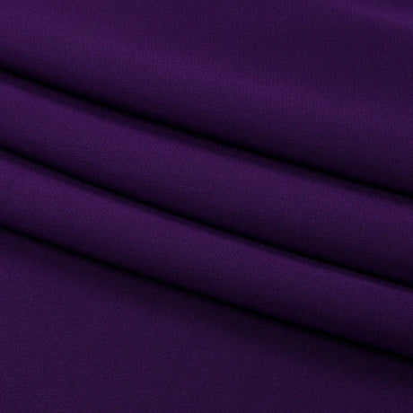 Silk Crepe de Chine - Grape - Premium Collection