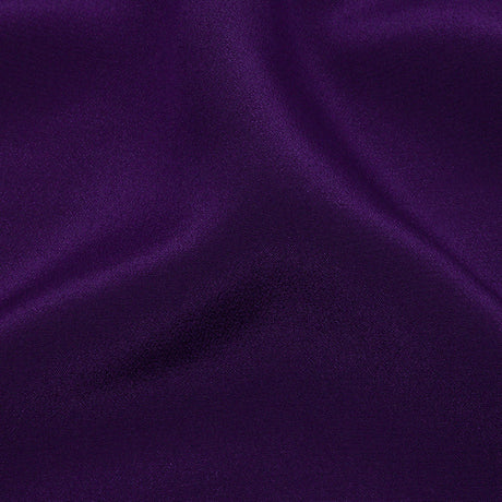 Silk Crepe de Chine - Grape - Premium Collection