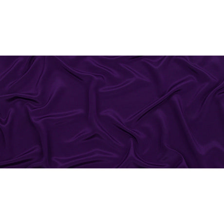 Silk Crepe de Chine - Grape - Premium Collection