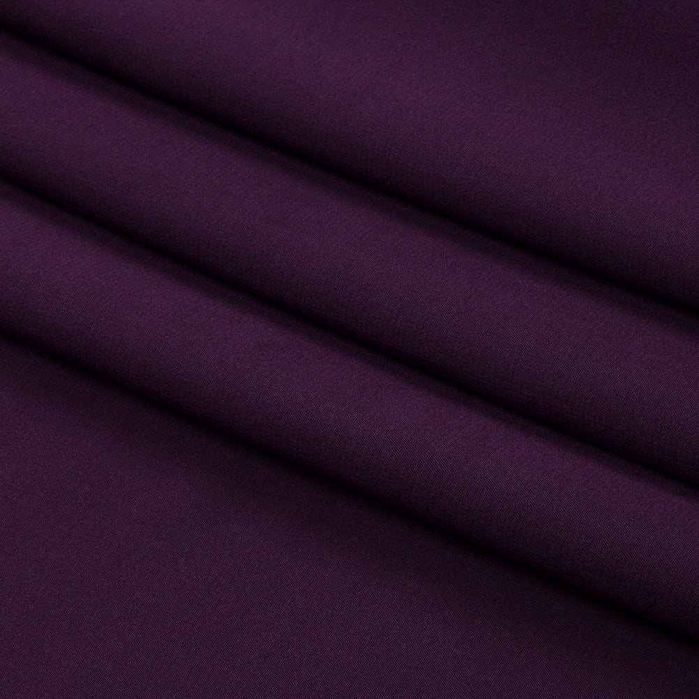 Silk Crepe de Chine - Blackberry - Premium Collection