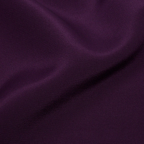 Silk Crepe de Chine - Blackberry - Premium Collection