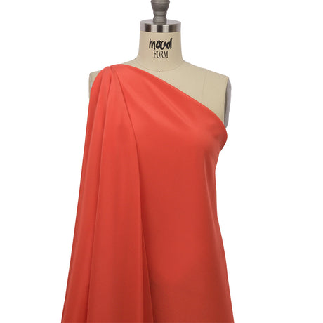 Silk Crepe de Chine - Mandarin - Premium Collection