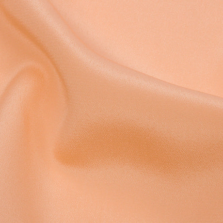 Silk Crepe de Chine - Peach - Premium Collection