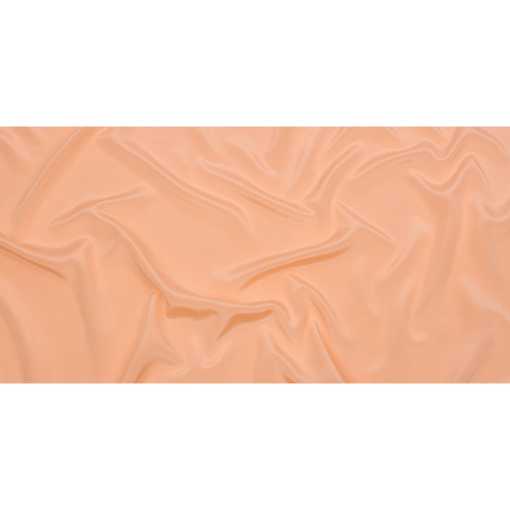Silk Crepe de Chine - Peach - Premium Collection