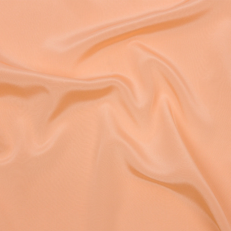 Silk Crepe de Chine - Peach - Premium Collection
