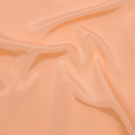 Silk Crepe de Chine - Peach - Premium Collection