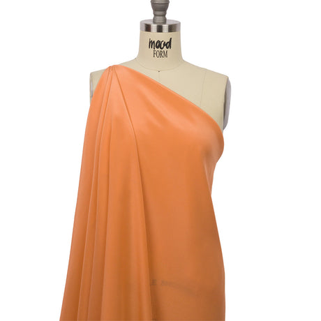 Silk Crepe de Chine - Peach Fuzz - Premium Collection