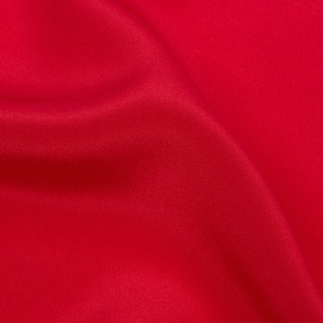 Silk Crepe de Chine - Red - Premium Collection