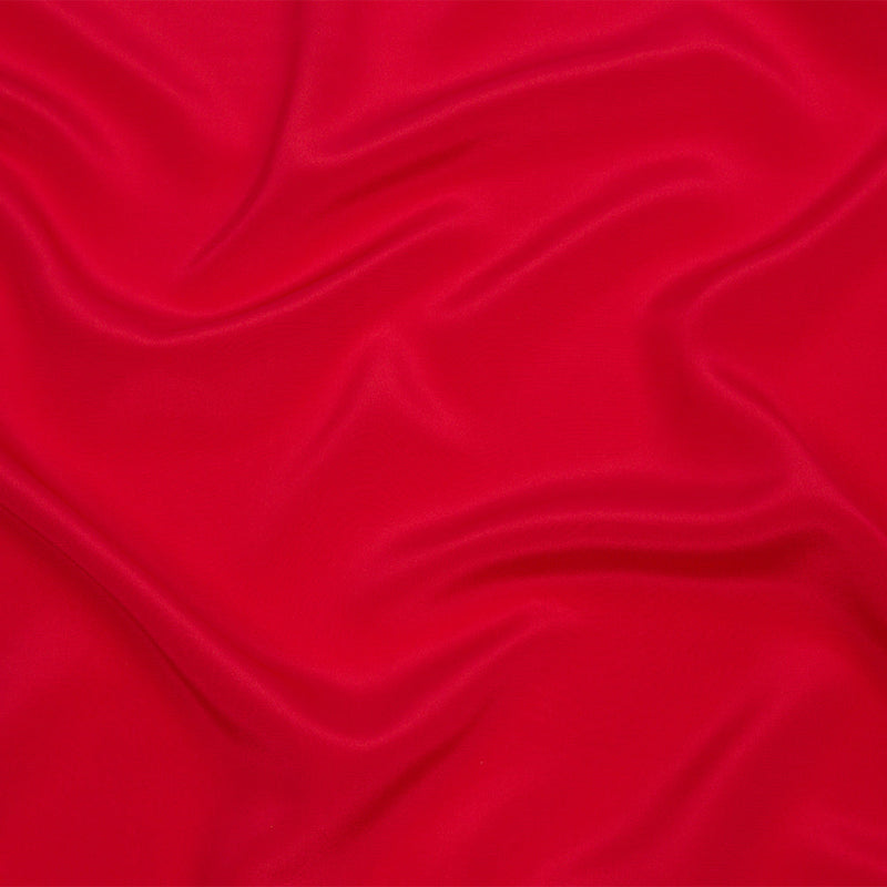 Silk Crepe de Chine - Red - Premium Collection