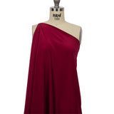 Silk Crepe de Chine - Wine - Premium Collection