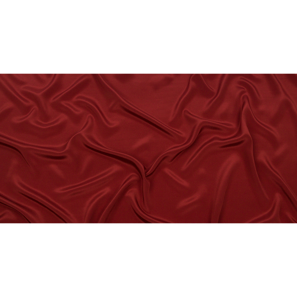 Silk Crepe de Chine - Mahogany - Premium Collection