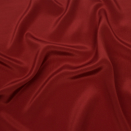 Silk Crepe de Chine - Mahogany - Premium Collection