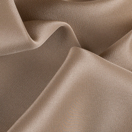 Silk Crepe de Chine - Latte - Premium Collection