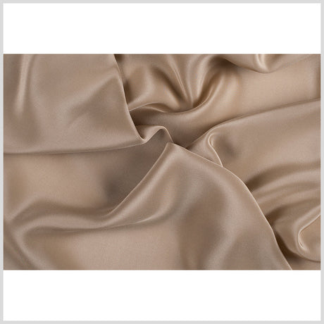 Silk Crepe de Chine - Latte - Premium Collection