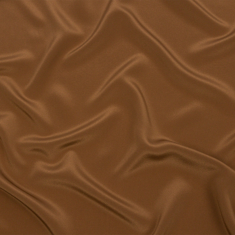 Silk Crepe de Chine - Dark Olive - Premium Collection