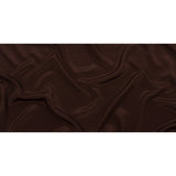 Silk Crepe de Chine - Dark Brown - Premium Collection
