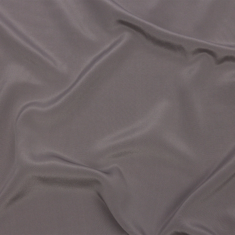 Silk Crepe de Chine - Silver - Premium Collection