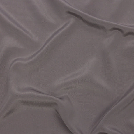 Silk Crepe de Chine - Silver - Premium Collection