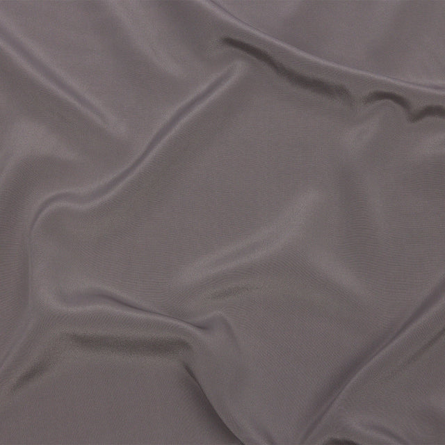 Silk Crepe de Chine - Silver - Premium Collection