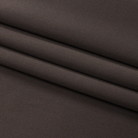 Silk Crepe de Chine - Deep Charcoal - Premium Collection